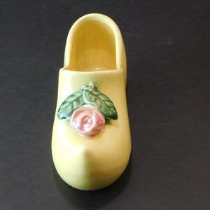Vintage MCM McCoy Dutch Shoe Planter Signed Gift